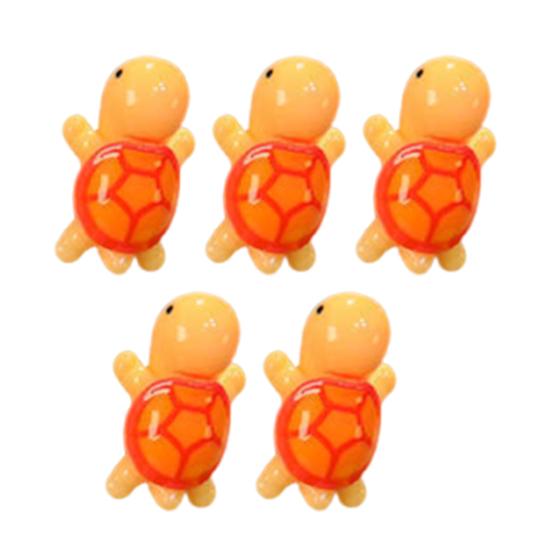 3D Fridge Magnet 5Pcs Mini Resin Turtle Refrigerator Magnet, Colorful Tortoise Kitchen Home Office Locker Decorative Accessories Magnets