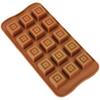 Silicone Chocolate Molds, Non-Stick Candy Molds for Making Bite Size Chocolates, Candies, Truffles, Gummies, Jelly