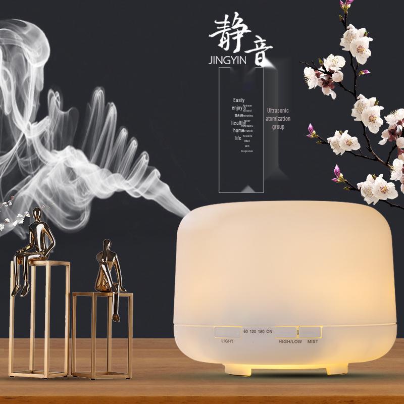 Silent Ultrasonic Aromatherapy Diffuser Night Light for Bedroom