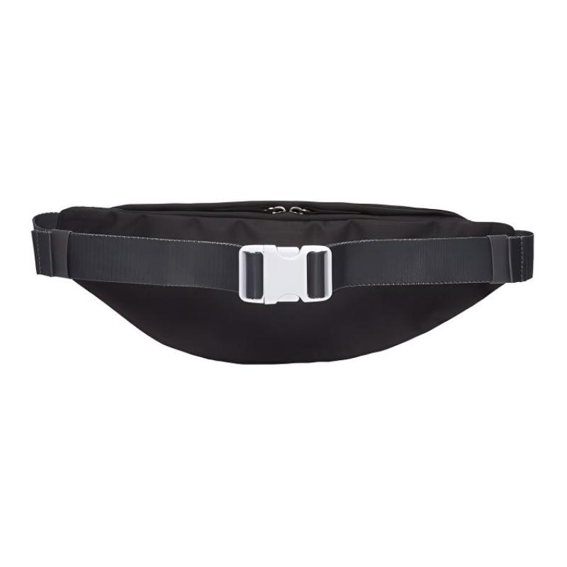 Nike Polyester Crossbody Bag, Fanny Pack Regular Unisex Black Casual BA6110-011