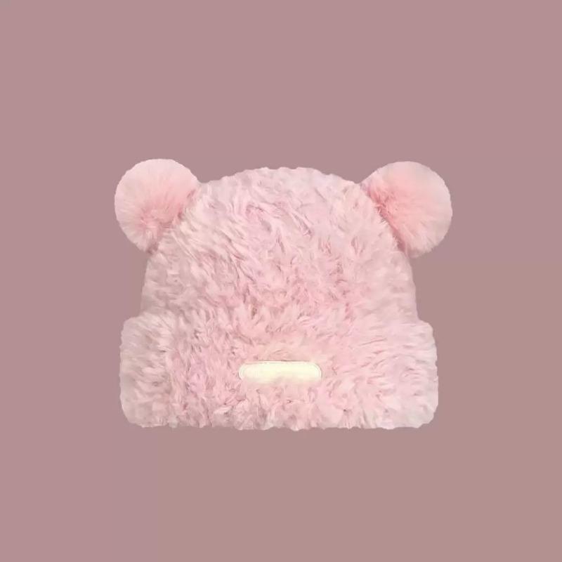 Winter plush fisherman's hat children's Mongolian hat ear protector head hat warm plush thickened cute pile hat