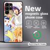 Shangri-La Frontier  Phone Case For Samsung S26 S25 S24 S23 S22 S21 Plus Ultra Note20 Glass Magnetic Case