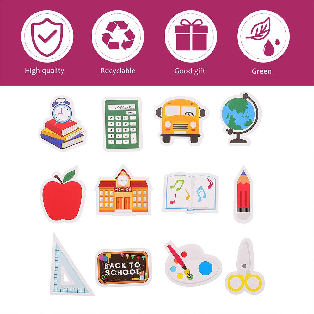 Premium Cake Picks Sticks Creative Topper Decorate First Day of School Welcome Decorations