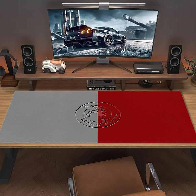 Sparta Rotterdam Mouse Pad Large Gaming Table Cushion Nonslip Laptop Tablet Big Mousepad Xxl Mat Mini Pc Playmat With Lock Edge