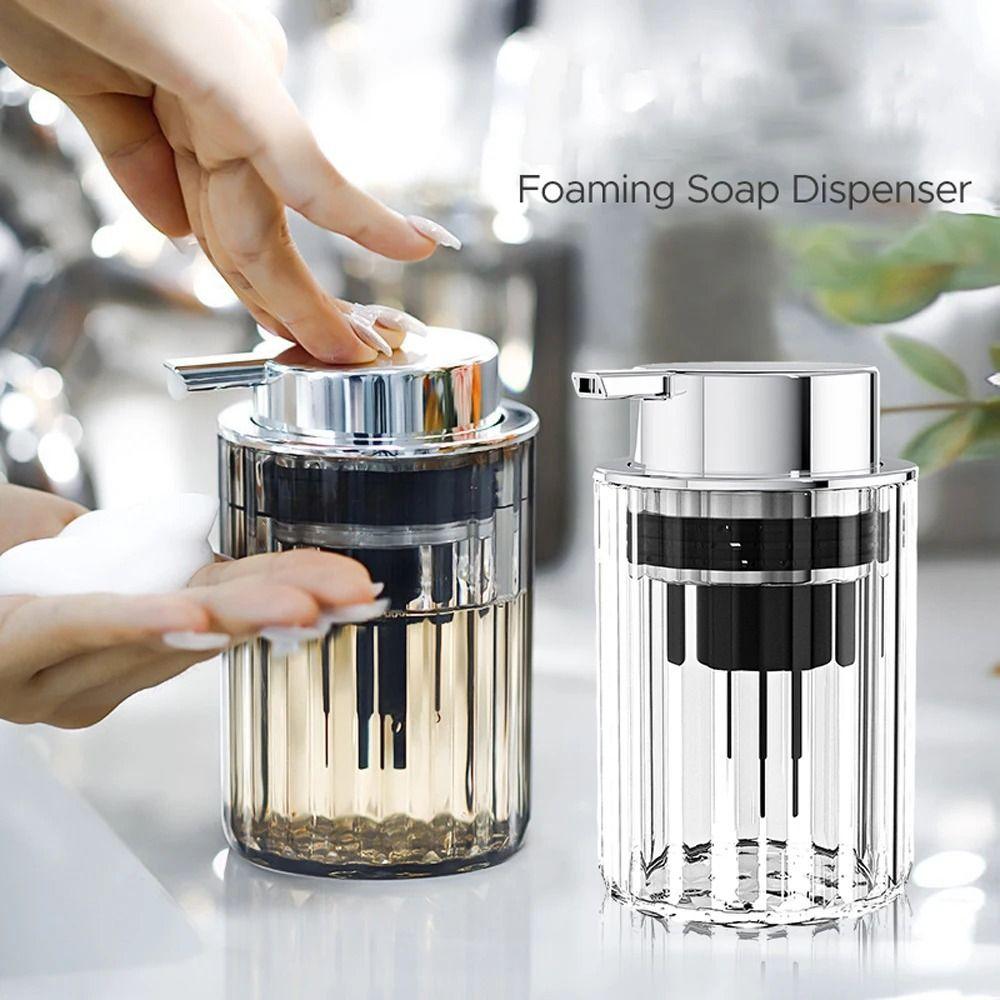 Push-type Mousse Bottle Reusable Dish Soap Container Premium Foaming Soap Dispenser Shampoo