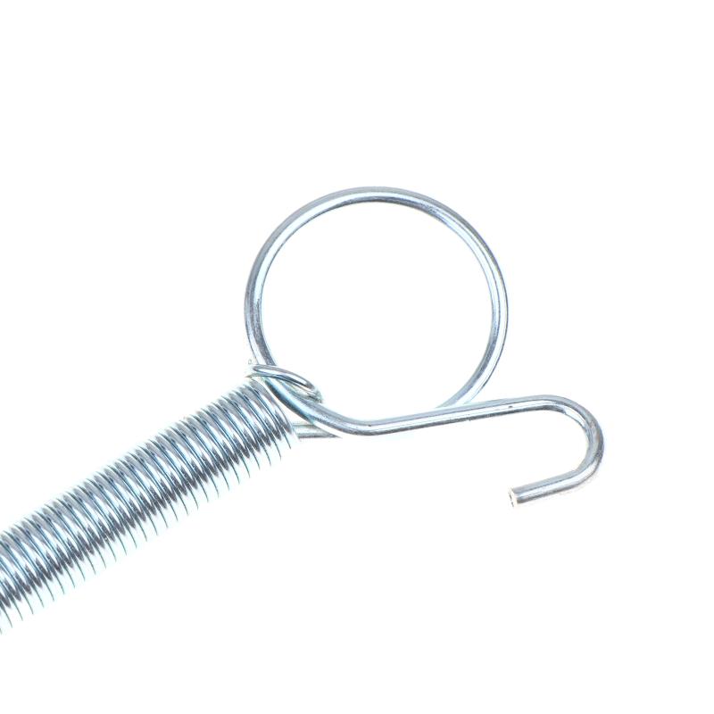 5Pcs Cage Door Spring Hooks 6/7/8.5/11.5Cm Metal Snap Hook Tension Spring For Poultry Cage Door Chicken Hamster Cage