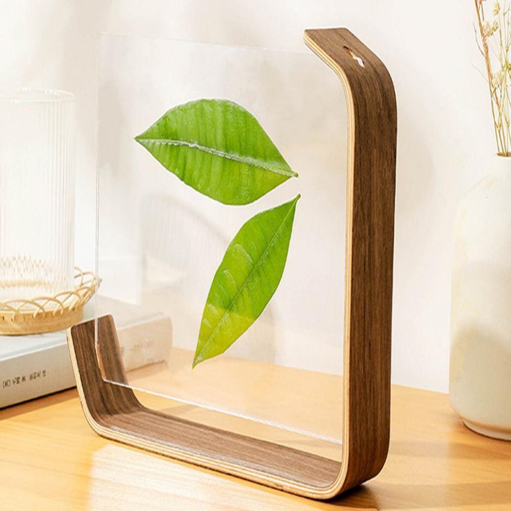 Clear Acrylic Photo Frame DIY Picture Display Frame Double-side Photo Frame Photo Decor