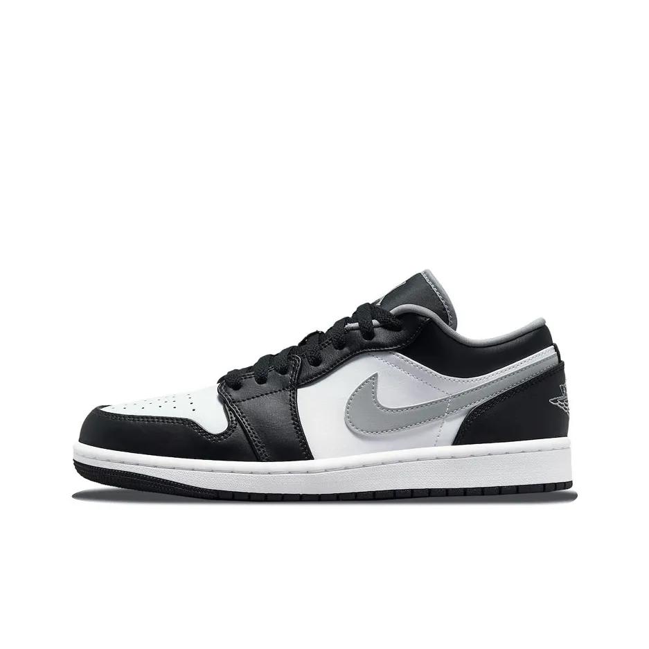 Jordan Arrivano le Air Jordan 1 Festa di Primavera Ammortizzazione Basse Vintage Scarpe da Basket Unisex Bianco Rosso 553558-040(Team144-)