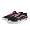 Vans Old Skool Abrasion Resistant Low top Skateboard Shoes Unisex Black Pink VN000D3HY28(Team183-)
