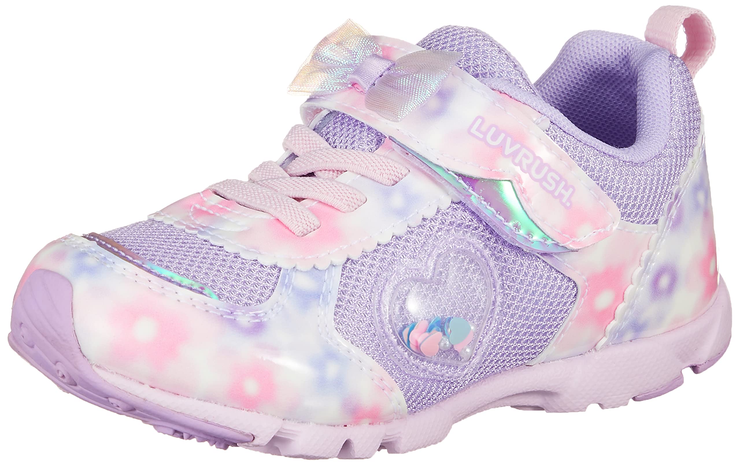 

Athletic Moya 2E [Superstar] Sneakers, Shoes, Pattern, Magic, Girls, 15cm~23cm, 0.5cm Available, Kids, LV1101, Purple, 17.5 cm, фіолетовий