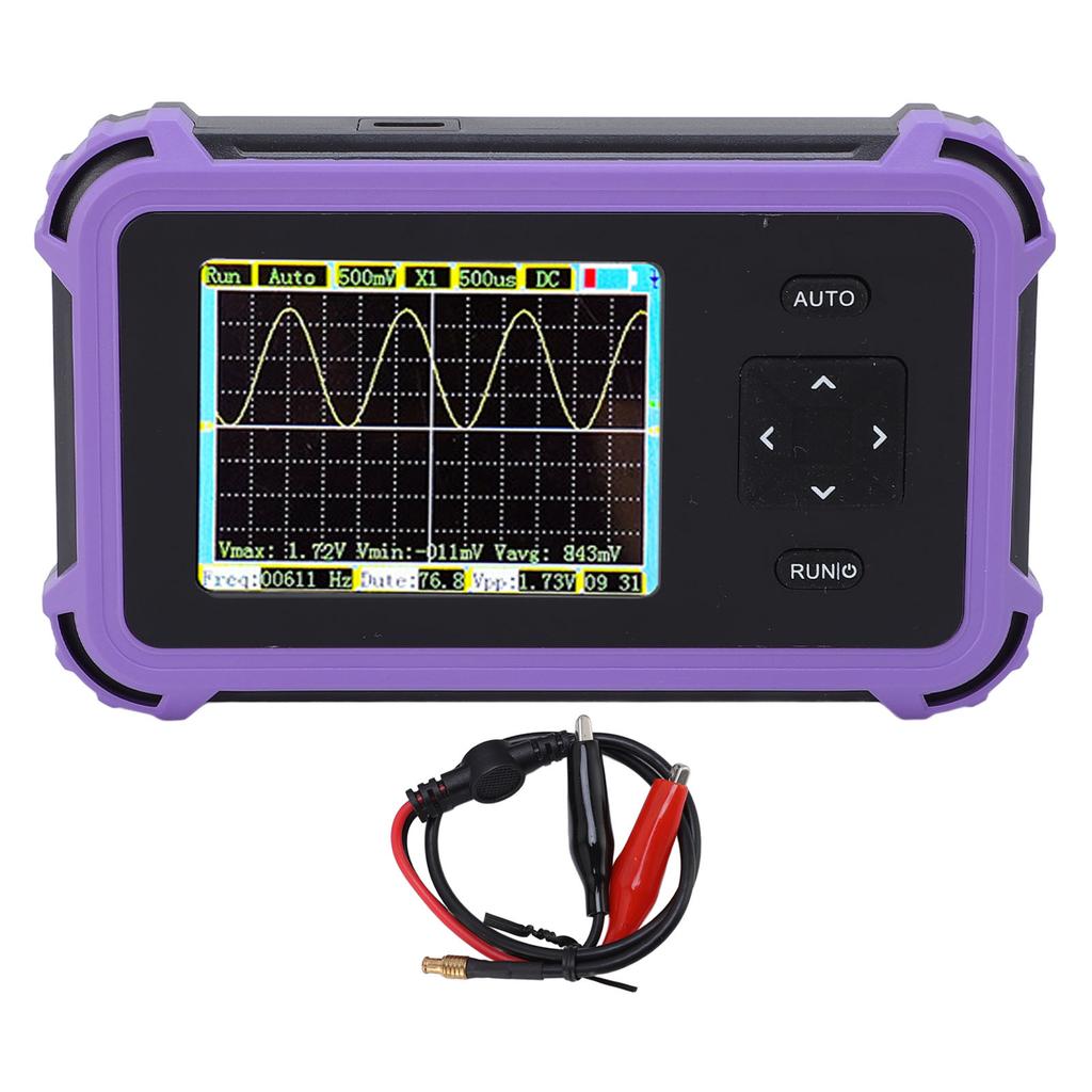 Ruční osciloskop 8,33MS/S vzorkovací frekvence 1MHz šířka pásma mini přenosný digitální osciloskop pro