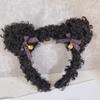Cute Hair Hoop Plush Ear Bear Hairband Headgear Headdress  Wedding Party Stage