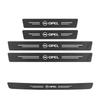HYCQ9 Carbon Fiber Car Door Threshold Protector Stickers Waterproof For Opel Corsa Astra Mokka Frontera Zafira Interior Accessories