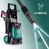 L6 2000W Self-Priming Pressure Washer Set with Powerful Pump, Turbo Nozzle and Hose Reel