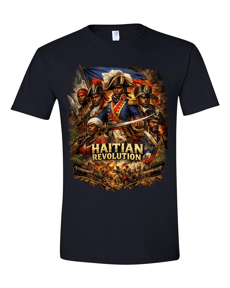 Haitian Revolution Legends T-shirt L
