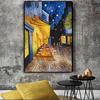 5D-Diamantgemälde zum Selbermachen, „Van Gogh Café-Terrasse bei Nacht“, Stickerei, Kreuzstich, 3D-Ölgemälde, Heimdekoration