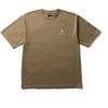 Snow Peak New STandard Logo T ShirT Men S cuT   Sewn Dark Beige Xl Size nSd TS 25au003