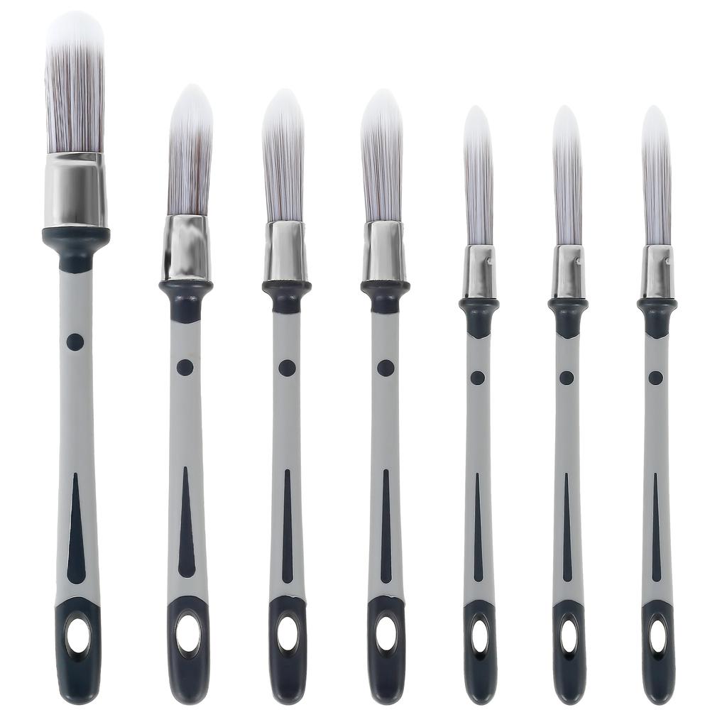7/14 Pcs Paint Brushes Trim Paint Brush Precise Control Edge Painting Tools Versatile Small Painting Brush for Drawing Door Wall