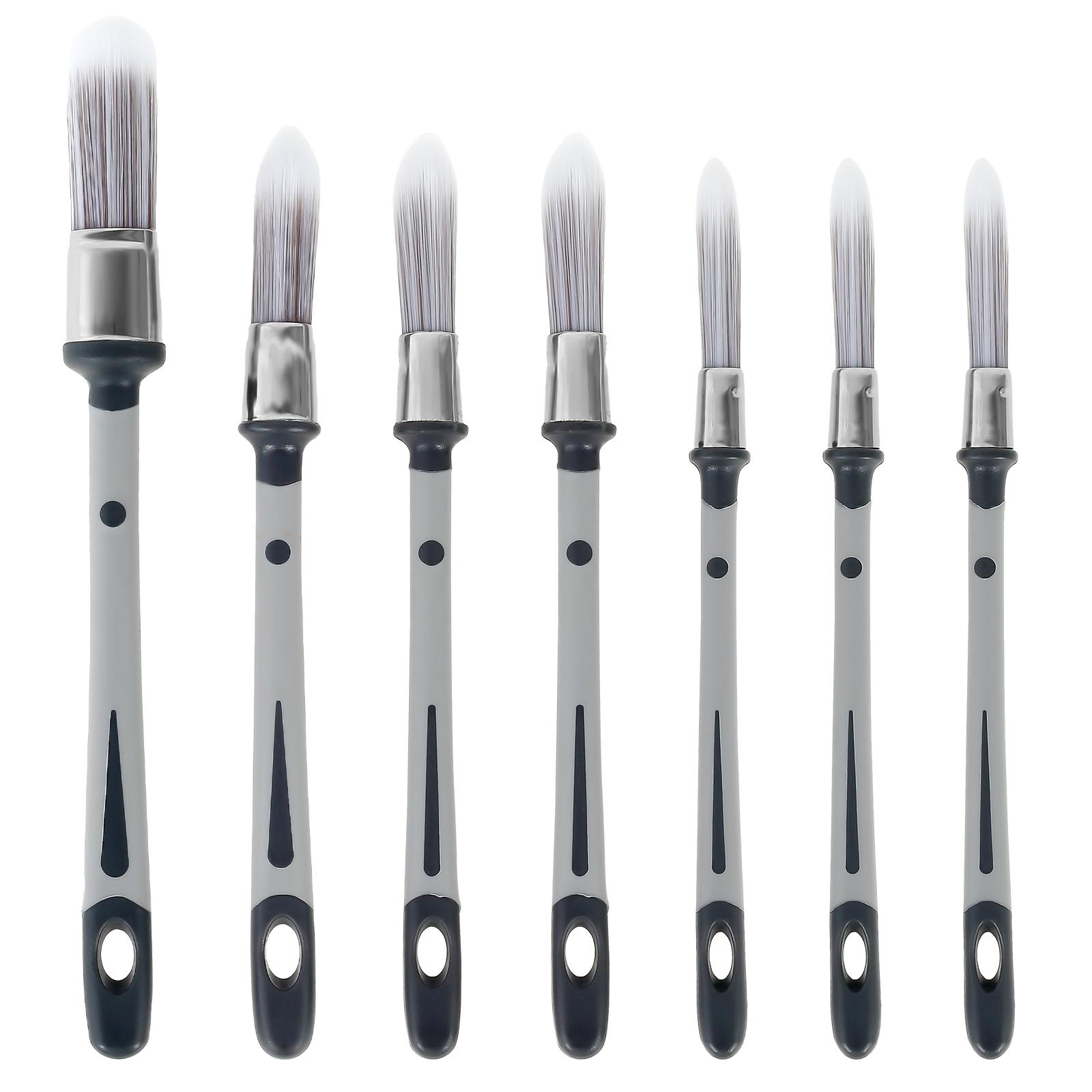 

7/14 Pcs Paint Brushes Trim Paint Brush Precise Control Edge Painting Tools Versatile Small Painting Brush for Drawing Door Wall