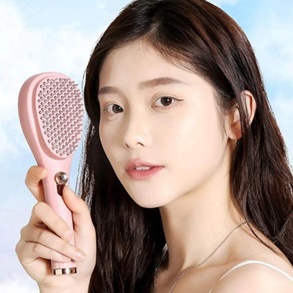 Self-cleaning Women's Massage Comb Smooth Hair Telescopic Hair Comb Women Hair Brush  Women