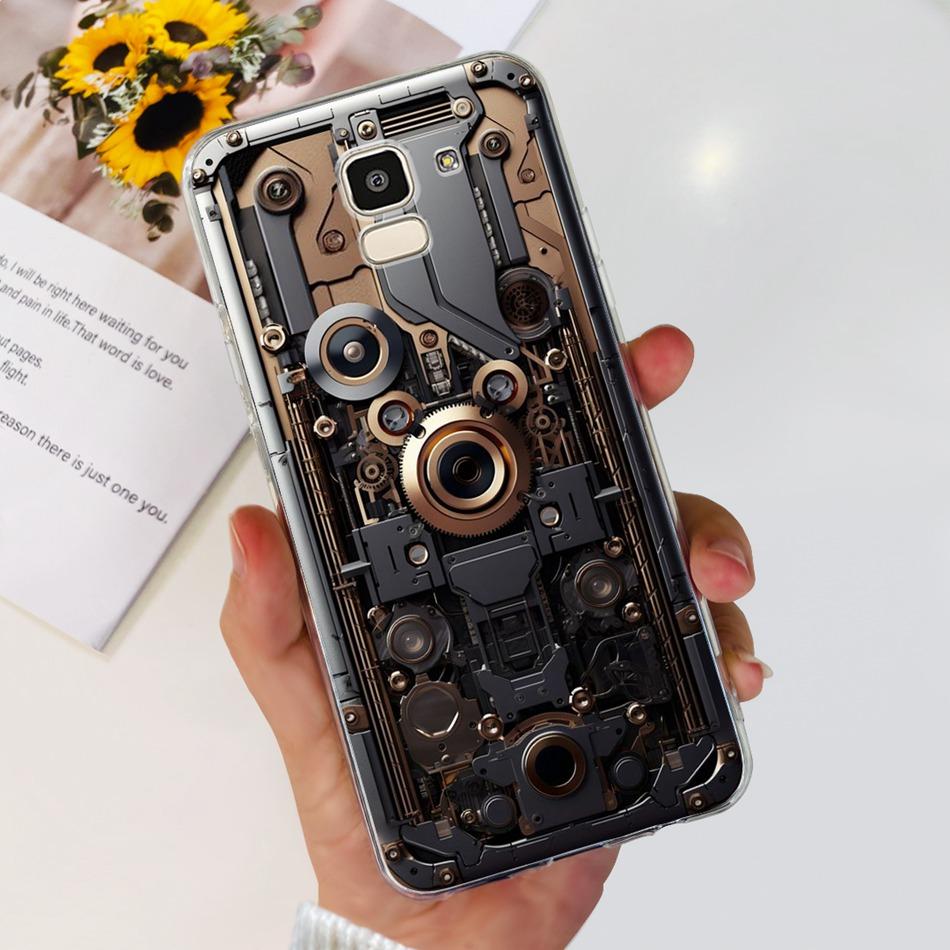 For Samsung Galaxy J6 J6+ 2018 Phone Case Samsung J 6 J6 Plus SM-J600F J610G Fashion Cool Pattern Soft Silicone TPU Cases