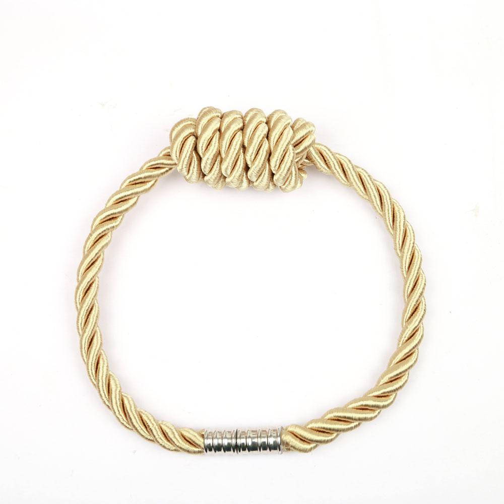 1 Stück Vorhang-Raffhalter Magnetischer Clip Schnalle Seilgeflecht Hängende Kugel Vorhänge Halter Klemme Vorhanghalter Zubehör Cortinas