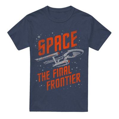 STAR TREK Unisex Adult Space Travel T-Shirt