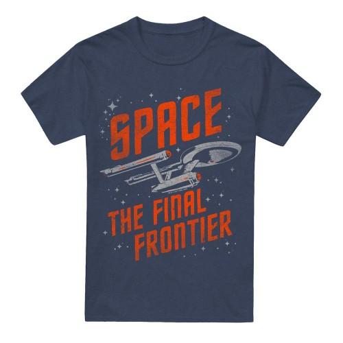 Star Trek Unisex Adult Space Travel T-Shirt