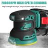 Wood Grinder Polishing Grinding Machine Cordless Rechargable Random Orbital Electric Sander With Sandpaper