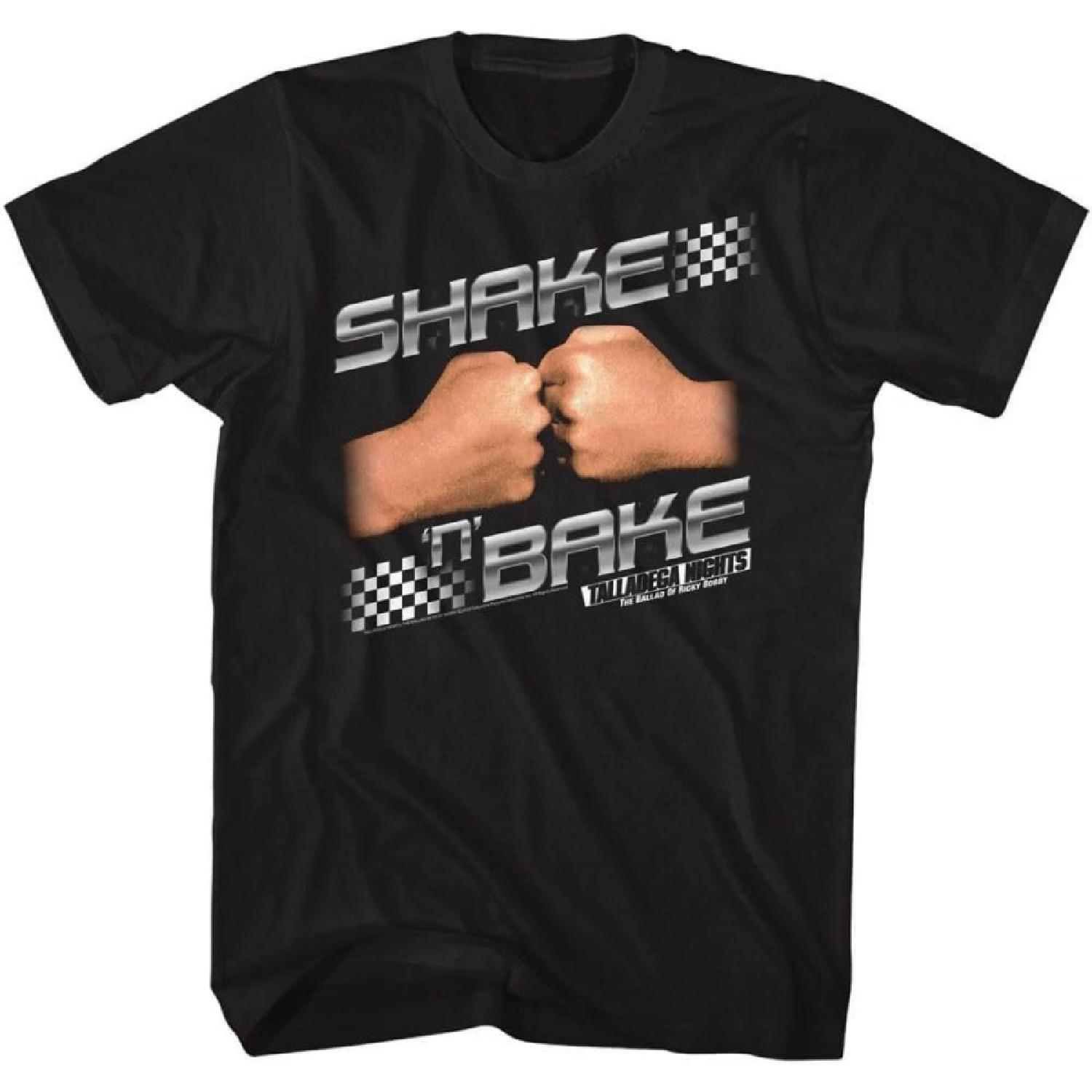 Talladega Nights - Mens Shake N Bake Short Sleeve T-Shirt XXXXXL разноцветный