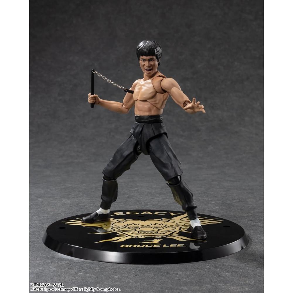 Bandai SPIRITS S.H.Figuarts Bruce Lee -LEGACY 50th Ver.- Approx. 130mm PVC&ABS Painted Movable Figure