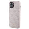 Set Guess Gubpm5P15S4Gemgp Iphone15 6.1 Hardcase + Powerbank 5000Mah Magsafe Różowy/Pink 4G Metal Logo