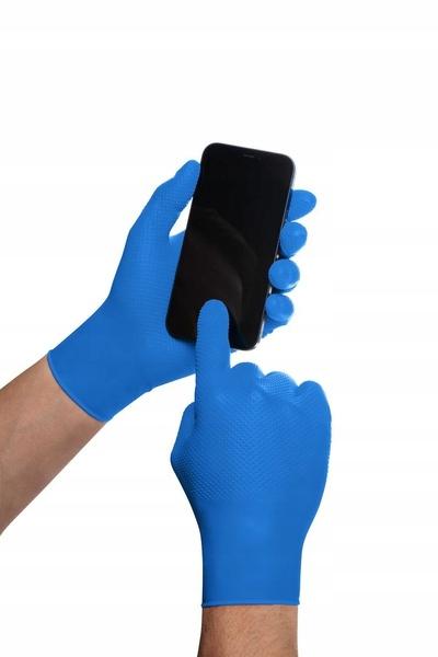 Nitrile Gloves 50 Pcs 10- Gogrip Blue