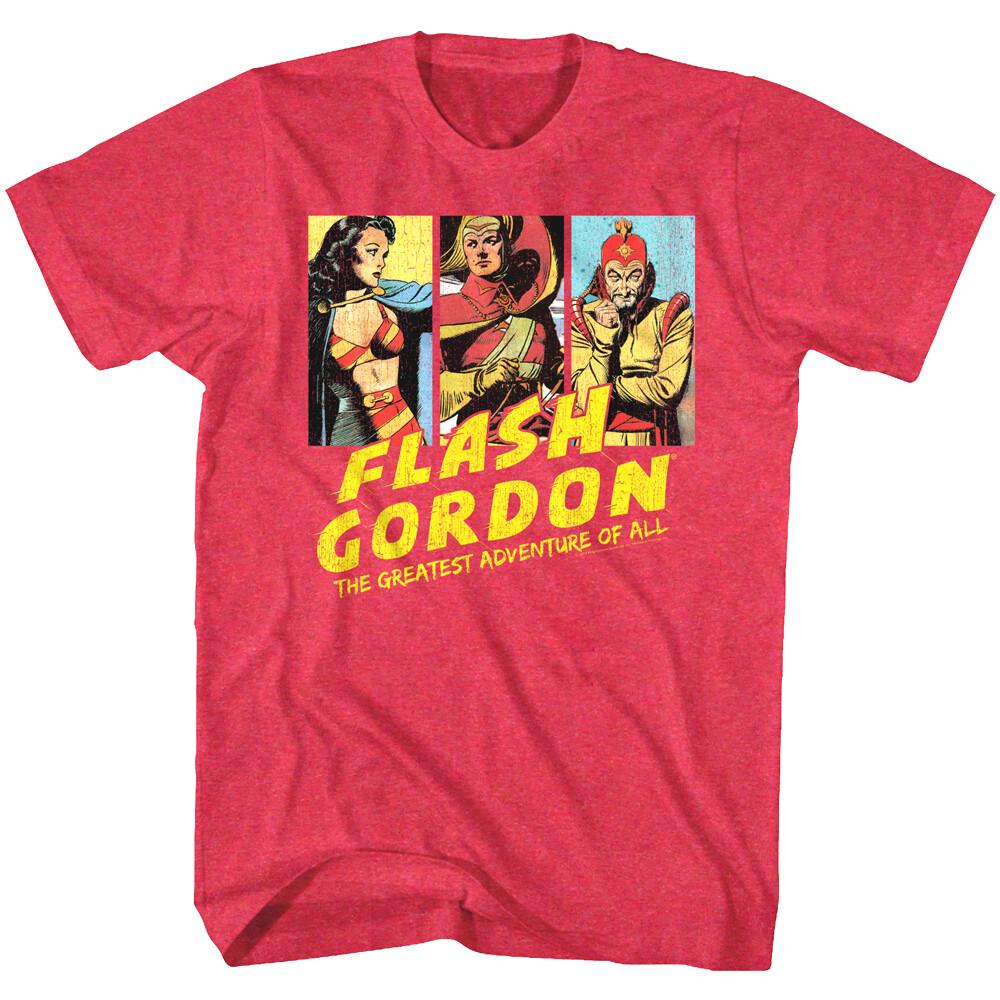 Flash Gordon Greatest Adventure of All Men T Shirt L