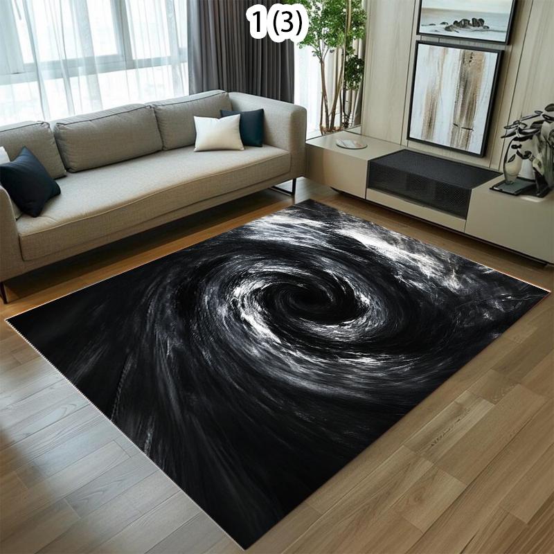 

Deep Ocean Vortex Pattern Carpet Mat Rug Home Decoration Spiral Design Floor Mat Kitchen Hallway Indoor Outdoor Decorative 40X60cm