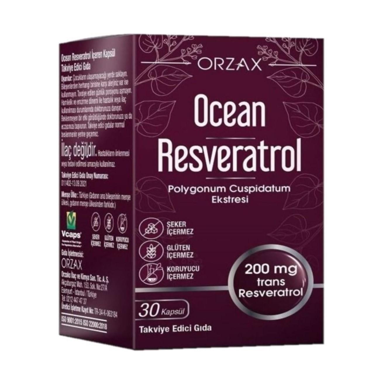 

Ocean Resveratrol 30 капсул