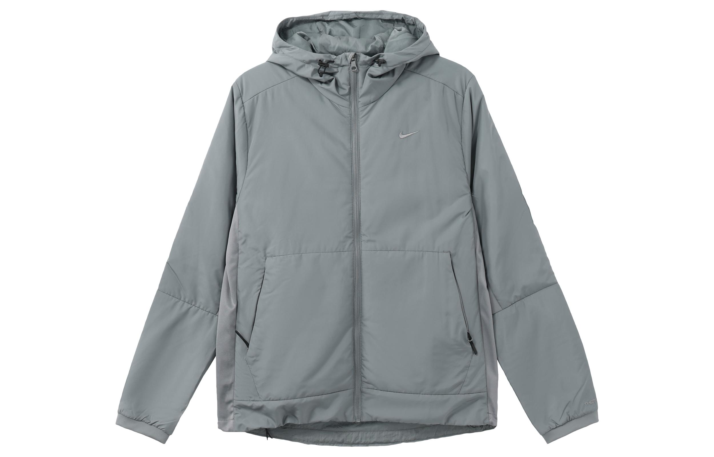 Nike Therma FIT Jacket Men s Smoke Gray FB7545-084 L