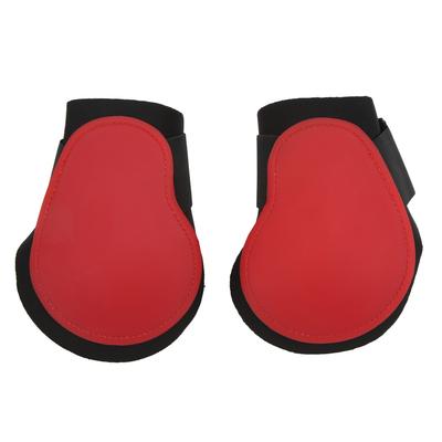 2 Stück Sehnenstiefel für Pferde PU-Schale Stützstiefel für Pferde für Reitwettbewerbe und Training