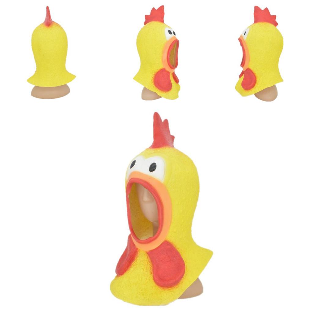 Funny Farm Animal Mask With Latex For Cosplay And Holiday Fun