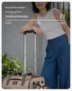 New Wheeled Breathable Cat Carrier Backpack - Portable Double Shoulder Pet Carrier