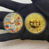 Colorful Zodiac Commemorative Medals, 12 pieces, Cartoon Zodiac Coins, Small Gifts, Random Gifts, Christmas gift, Stocking stuffers