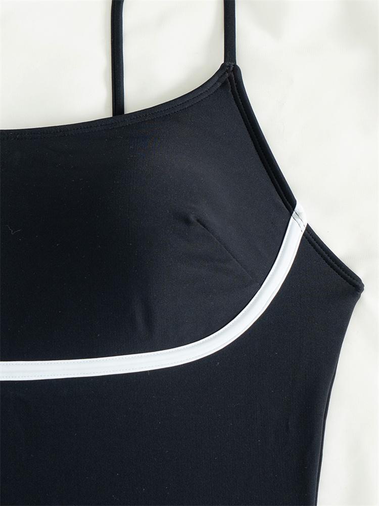 Maillot de bain une pièce sexy pour femmes Maillots de bain pour femmes 2025 Patchwork Monokini Body Push Up Maillot de bain Bandage Maillot de bain Été