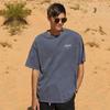 Flook Adventure Font Pigment Oversized Short Sleeve T-Shirt / 5 Colors