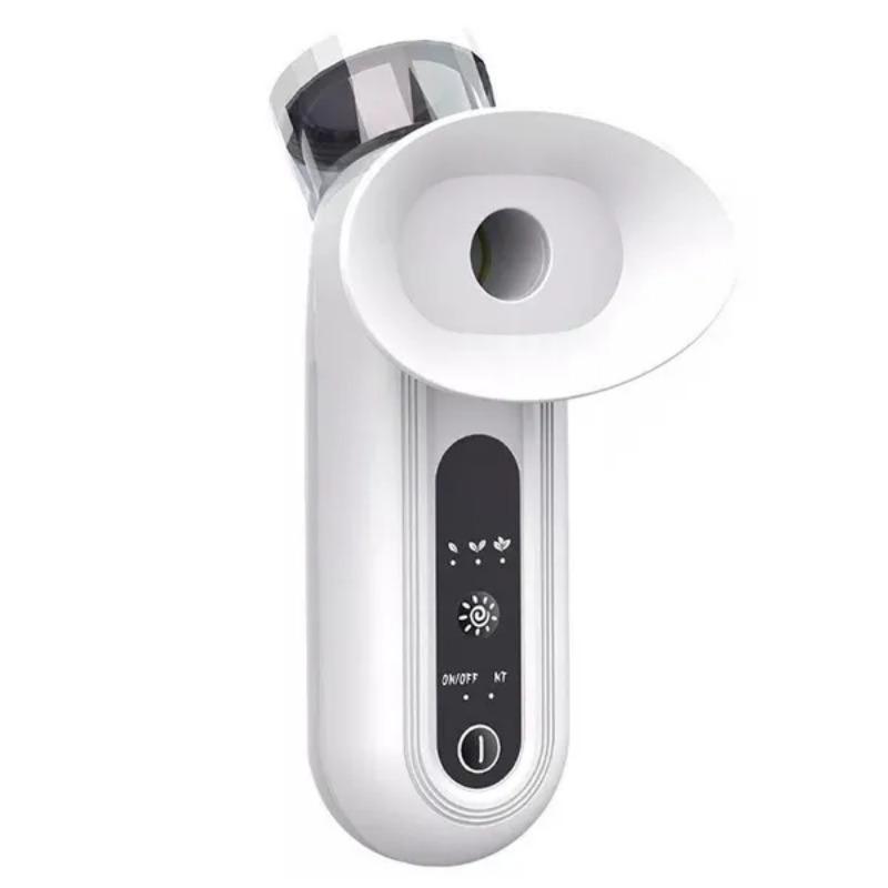 1 PACK Wiederaufladbares tragbares Augen-Dampfgerät mit 3 Modi, 10 ml Fassungsvermögen für trockene Augen, warme Kompresse, Gesichtsdampf, Linderung trockener Augen, Damen Mode, Haus Garten