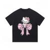 2026Shortsleeve Printed  Women Couple Sanrio Cartoon Style Versatile Comfortable Summer Womens Loose Tshirt