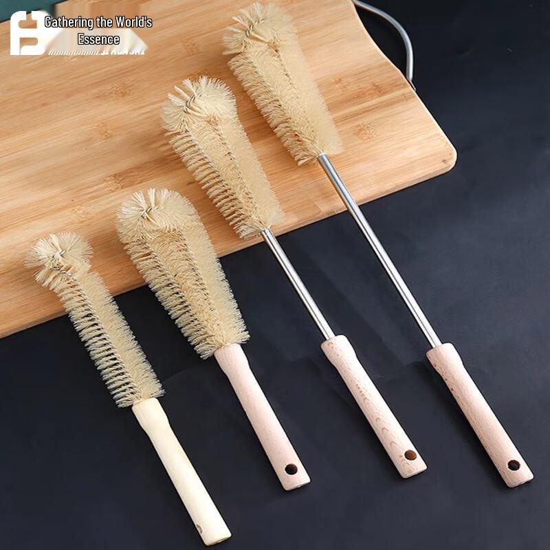 Wood Handle Flexible Bottle Brush