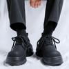 Thick Soled Men's Shoes Brand Designer's New Style Outdoor Trendy Street Walk Young People Daily Height Increasing Shoes
