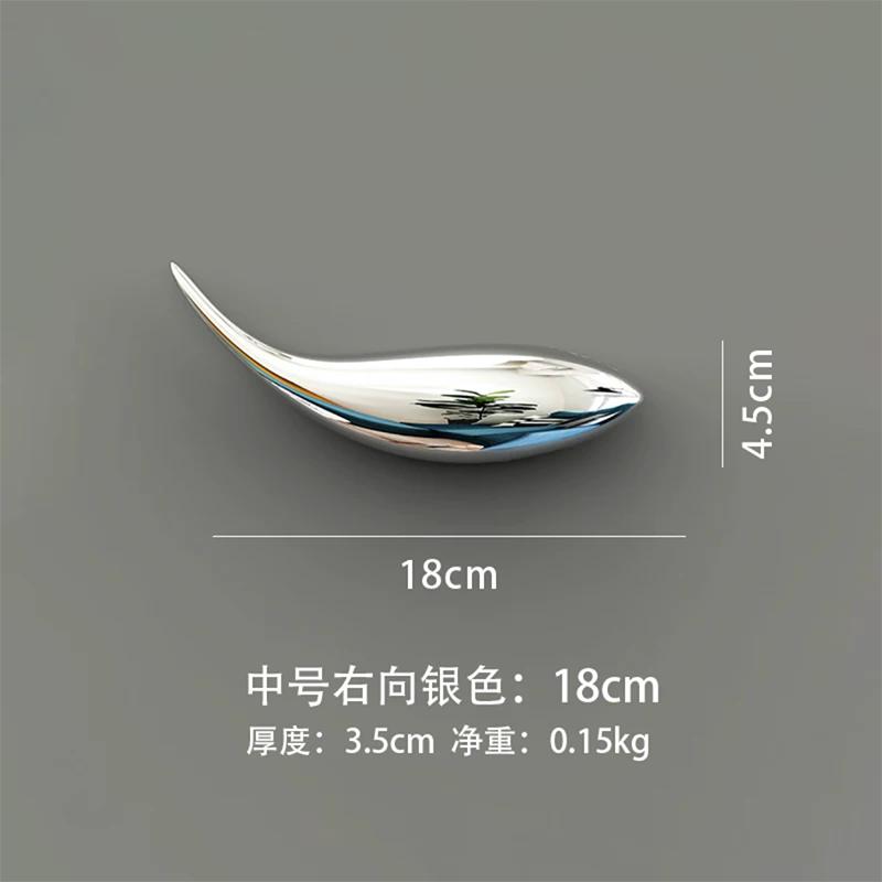 Creative Wall Decoration Restaurant Bedroom Background Golden Fish Decorative Pendant Wall Decoration Stereoscopic Wall Hanging