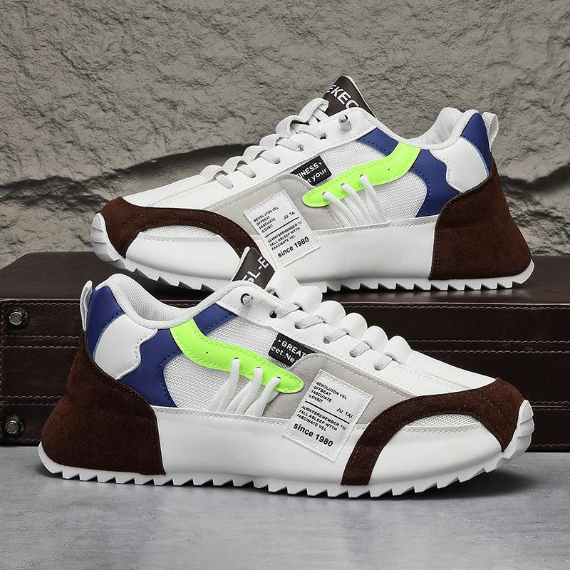 

Осінні великого розміру сітчасті дихаючі універсальні спортивні кросівки для бігу з товстою підошвою, що збільшує зріст, на подушці, модні повсякденні татові кросівки 44