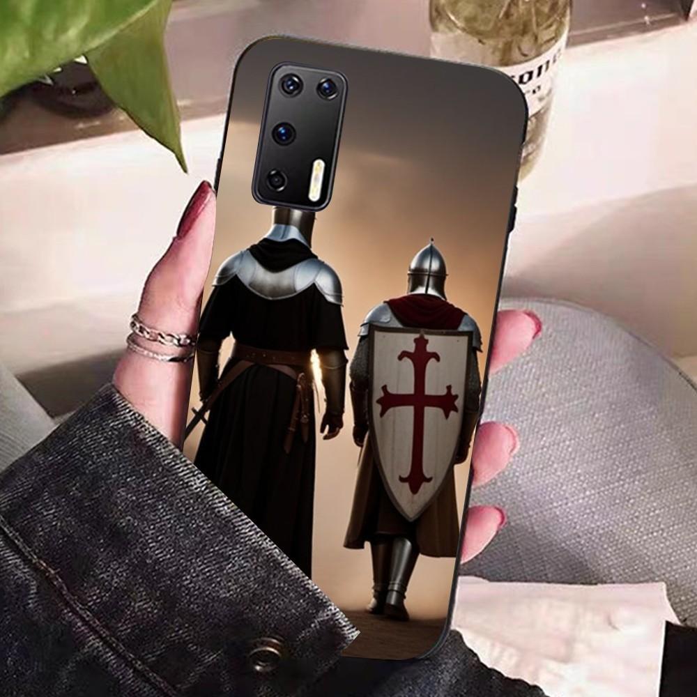 Knights Templar Luxury Phone Case For Huawei P 8 9 10 20 30 40 50 Pro Lite Psmart Honor 10 Lite 70 Mate 20lite